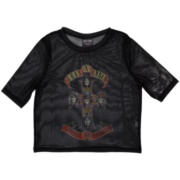 Guns N' Roses - Appetite For Destruction - Női Crop Top Póló - GNRMCT152LB