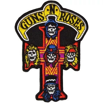Guns N' Roses - Appetite For Destruction Cross - Standard Folt - GNRPAT20