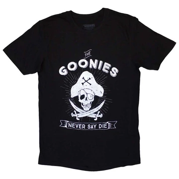 The Goonies - Never Say Die - Unisex Póló - GOONTS01MB