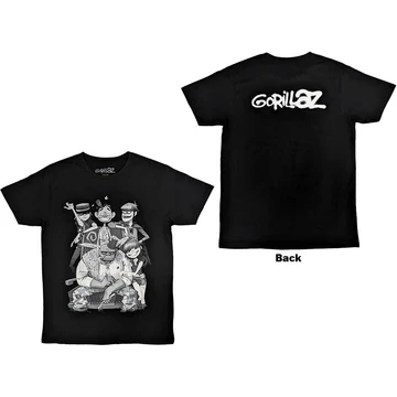 Gorillaz - George Spray - Unisex Póló - GORTS25MB