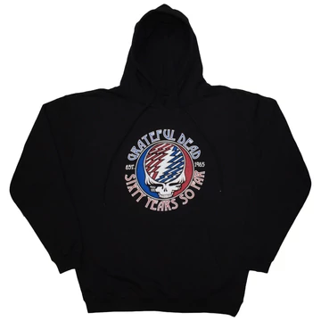 Grateful Dead - Stealie 60 - Unisex Kapucnis Pulóver - GRATEHD57MB