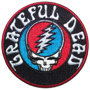 Grateful Dead - Steal Your Face Logo - Standard Folt - GRATEPAT25