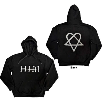 HIM - Logo - Unisex Kapucnis Pulóver - HIMHD12MB