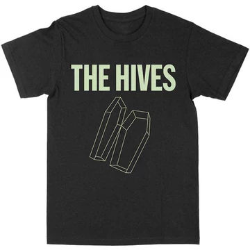 The Hives - Glow-in-the-Dark Coffin - Unisex Póló - HIVETS01MB