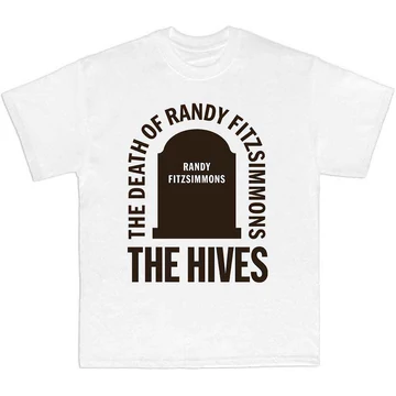 The Hives - Randy Gravestone - Unisex Póló - HIVETS03MW
