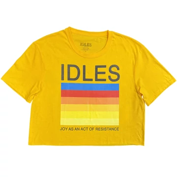Idles - Resistance - Női Crop Top Póló - IDLCT11LY