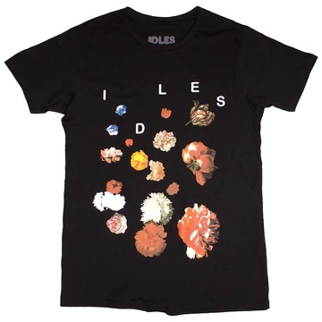 Idles - Flowers - Unisex Póló - IDLTS03MB
