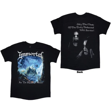 Immortal - At The Heart Of Winter - Unisex Póló - IMMOTS01MB