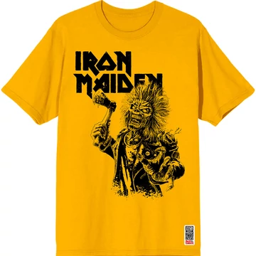 Iron Maiden - Est. 1975 Eddie Axe Graphic - Unisex Póló - IMTEE187MY