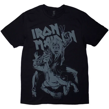 Iron Maiden - No Prayer Claw Jumbo Grey - Unisex Póló - IMTEE193MB