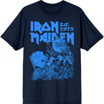 Iron Maiden - Est. 1975 Life After Death Stamp - Unisex Póló - IMTEE203MN