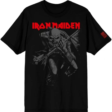 Iron Maiden - 50 Trooper Crop Grey - Unisex Póló - IMTEE210MB