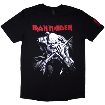 Iron Maiden - 50 Trooper Charge White - Unisex Póló - IMTEE212MB