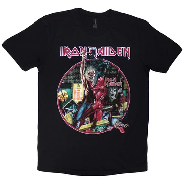 Iron Maiden - Paradise Club Circle - Unisex Póló - IMTEE214MB