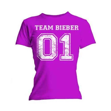 Justin Bieber - Team Bieber - Női Póló - JBTS04LF