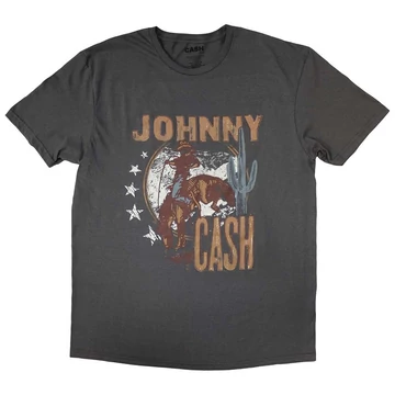 Johnny Cash - Cowboy - Unisex Póló - JCTS23MC