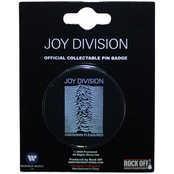 Joy Division - Unknown Pleasures - Kitűző Szett - JDPIN04