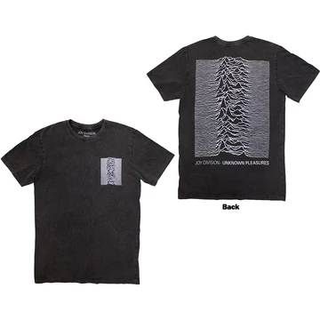 Joy Division - Pulsar Pocket Wave - Unisex Kőmosott Póló - JDSTNW16MC