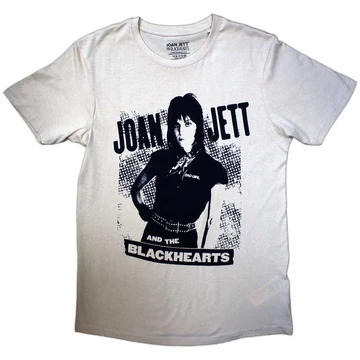 Joan Jett &amp; The Blackhearts - Crosshatch - Unisex Póló - JETTTS04MS