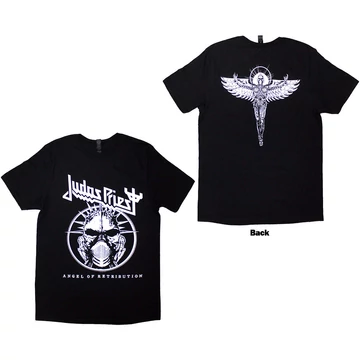 Judas Priest - Angel Of Retribution Headshot - Unisex Póló - JPTEE35MB