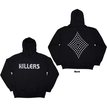 The Killers - Tour '24 Dots Logo Diamond - Unisex Kapucnis Pulóver - KILHD18MB