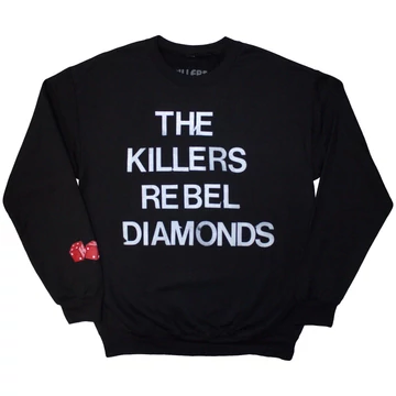 The Killers - Tour '24 Rebel Diamonds Stacked - Unisex Pulóver - KILSWT14MB