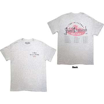 The Killers - Tour '24 Roulette Wheel - Unisex Póló - KILTS13MG