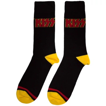 KISS - Red Logo Single Stripe - Unisex Bokazokni - KISSSCK09MB