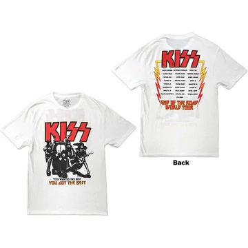 KISS - End Of The Road You Got The Best - Unisex Póló - KISSTS55MW