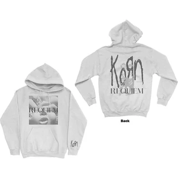 Korn - Requiem - Unisex Kapucnis Pulóver - KORNHD15MW