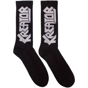 Kreator - Logo - Unisex Frottír Zokni - KREASCK01MB