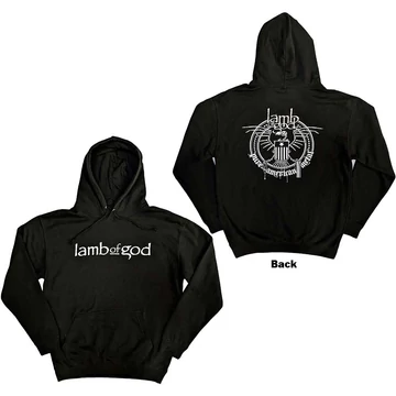 Lamb Of God - Skeleton Eagle - Unisex Kapucnis Pulóver - LAMBHD13MB