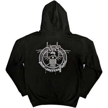 Lamb Of God - Skeleton Eagle - Unisex Kapucnis Pulóver - LAMBHD13MB