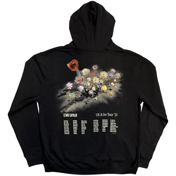 Lewis Capaldi - Flowers UK Tour '25 - Unisex Kapucnis Pulóver - LEWHD05MB