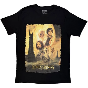 Lord Of The Rings - The Two Towers Poster Uni - Unisex Póló - LOTRTS01MB