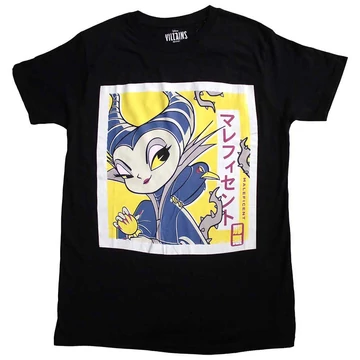 Disney - Maleficent Sleeping Beauty Maleficent Japanese - Unisex Póló - MALTS05MB