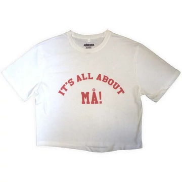 Maneskin - It's All About MA! - Női Crop Top Póló - MANECT02LW