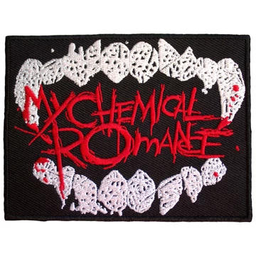 My Chemical Romance - The Black Parade Logo Fangs - Standard Folt - MCRPAT07