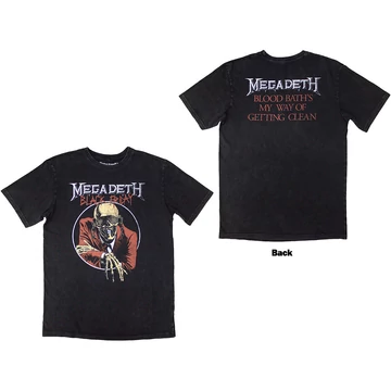 Megadeth - Black Friday - Unisex Kőmosott Póló - MEGASTNW32MC