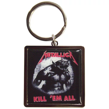 Metallica - Kill 'Em All / Jump In The Fire - Kulcstartó - METKEY02