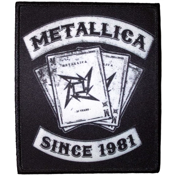 Metallica - 30th Anniversary Playing Card - Standard Folt - METPAT13