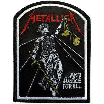 Metallica - Justice Tomb - Szövött Felvarró - METPAT27