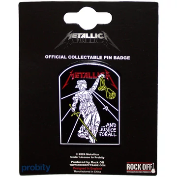 Metallica - And Justice For All Tombstone - Kitűző Szett - METPIN04