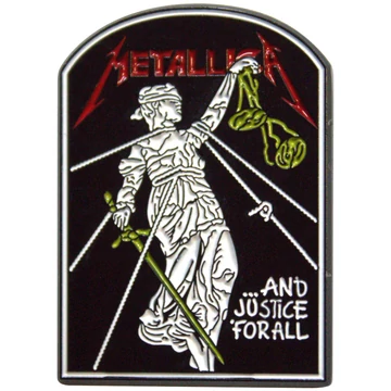 Metallica - And Justice For All Tombstone - Kitűző Szett - METPIN04