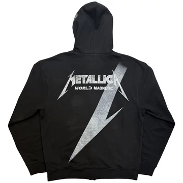 Metallica - Shrouded - Unisex Cipzáras Kapucnis Pulóver - METZHD107MB