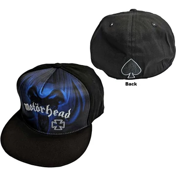Motorhead - Rock 'N' Roll Blue Mono - Unisex Snapback Sapka - MHEADSBCAP05B