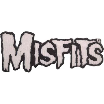 Misfits - White Logo - Standard Folt - MISPAT07