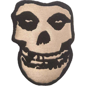 Misfits - Gold Skull - Standard Folt - MISPAT15