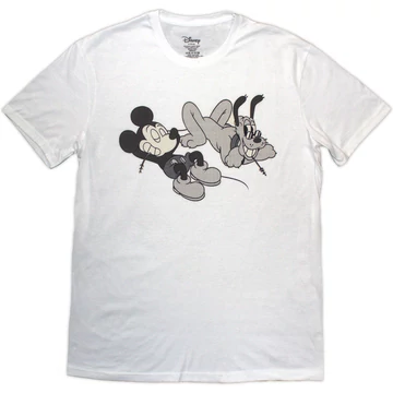 Disney - Mickey &amp; Pluto Relax - Unisex Póló - MMOUSETS22MW
