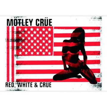 Motley Crue - Red &amp; White - Képeslap - MOTPC04